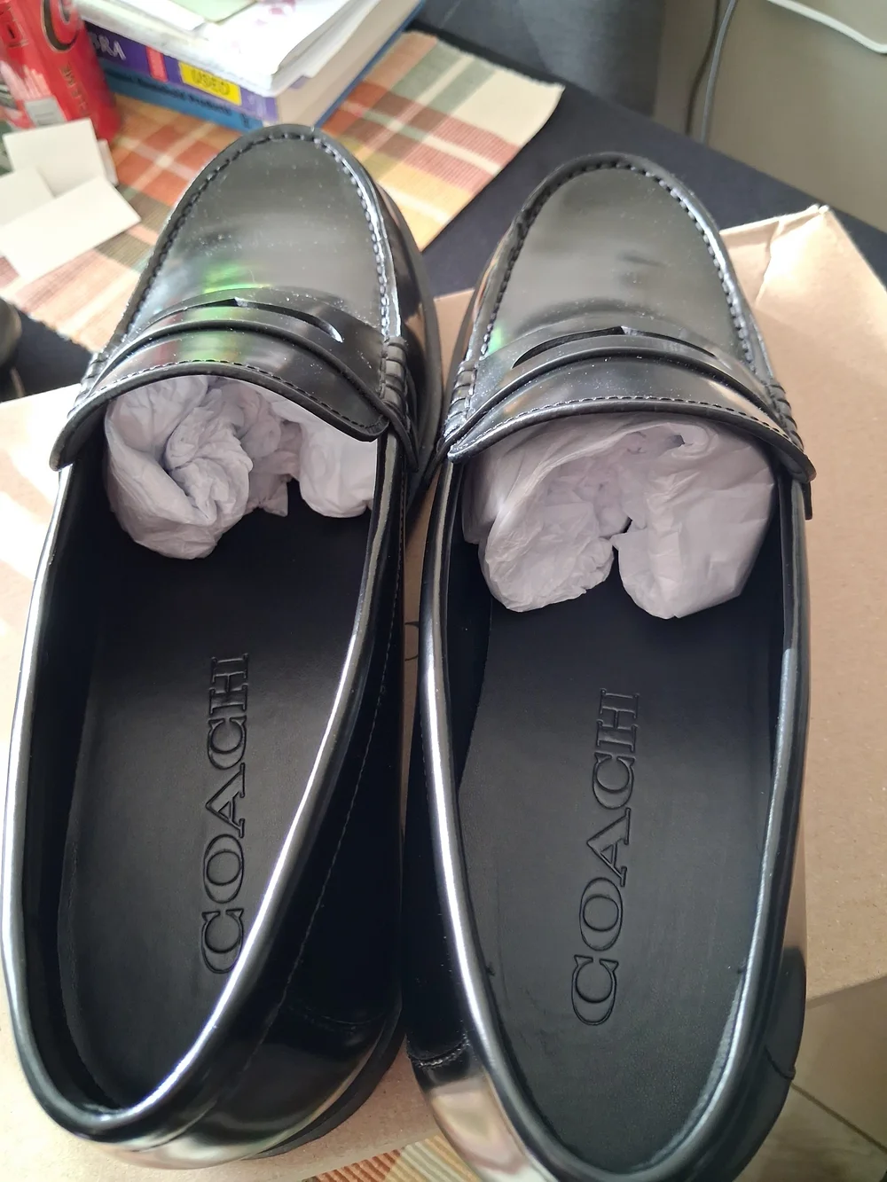 *Coach mens loafers Size 12